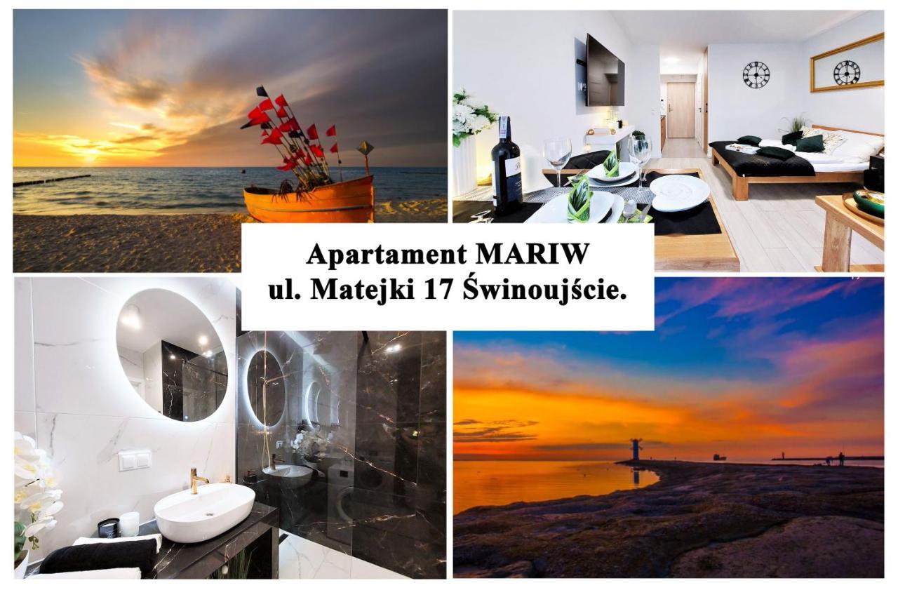 Apartment Mit Blick Auf Den Park - Apartament Mariw Matejki 17 Z Widokiem Na Park Swinoujscie Dış mekan fotoğraf